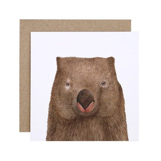 Winston the Wombat Card